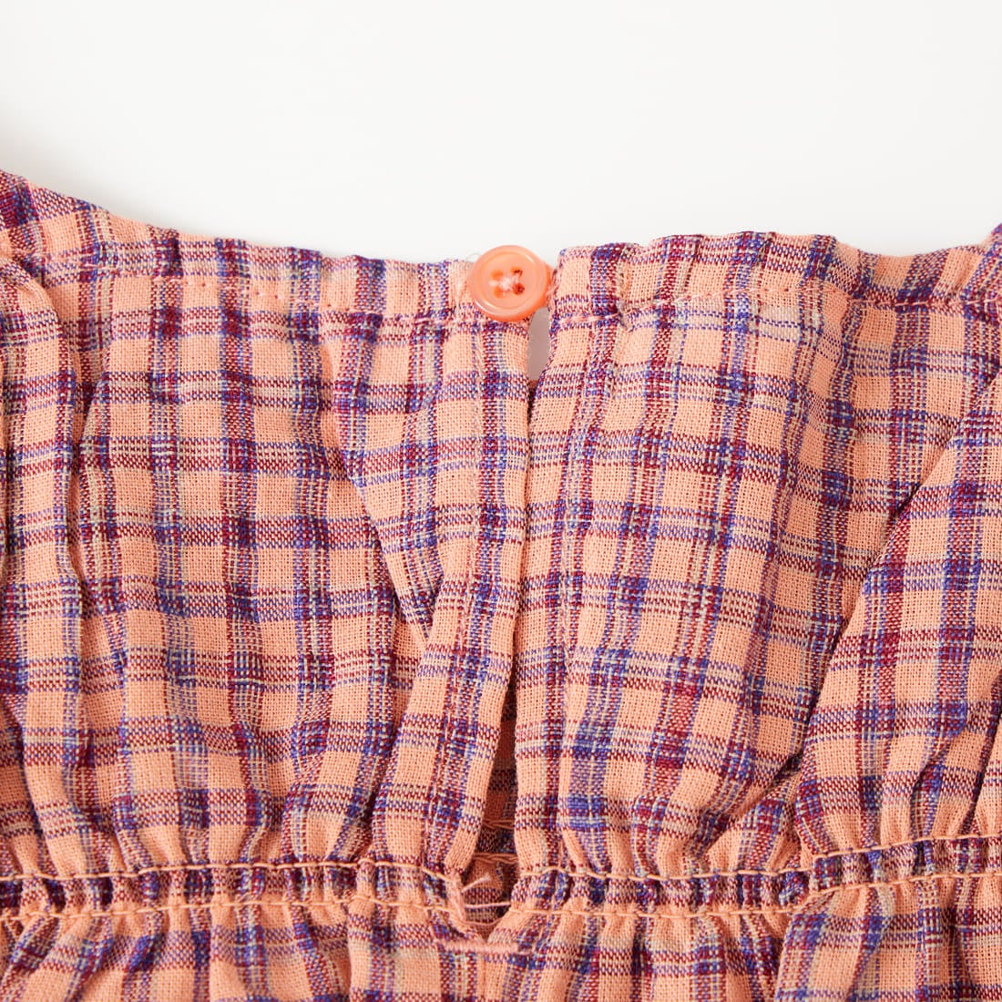 nenom [ネノム] チェックギャザーノースリーブブラウス [NE26322004] 41 PINK