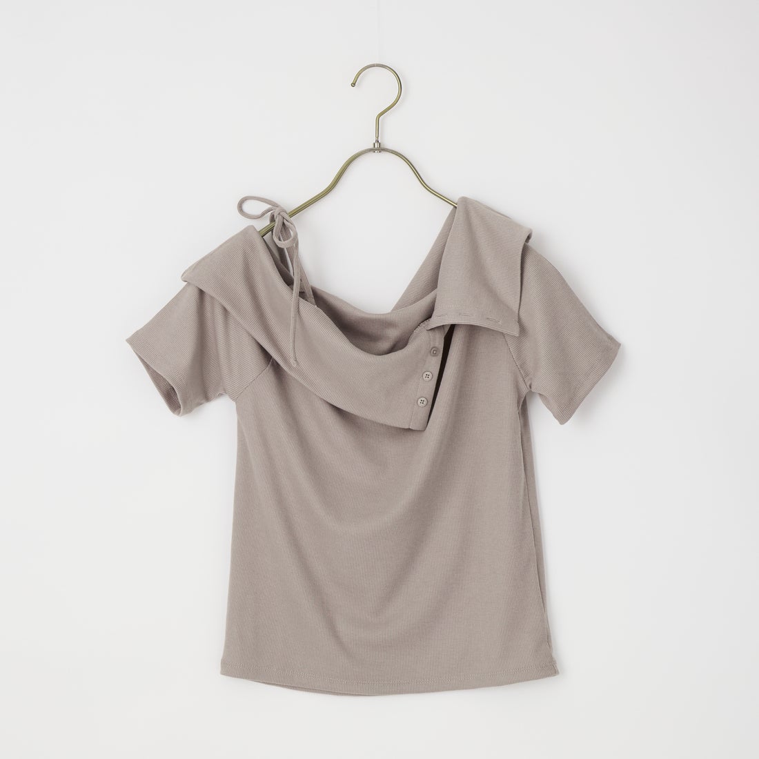 nenom [ネノム] マルチWAY オフショルダーTシャツ [NE26322008] 23 GREIGE