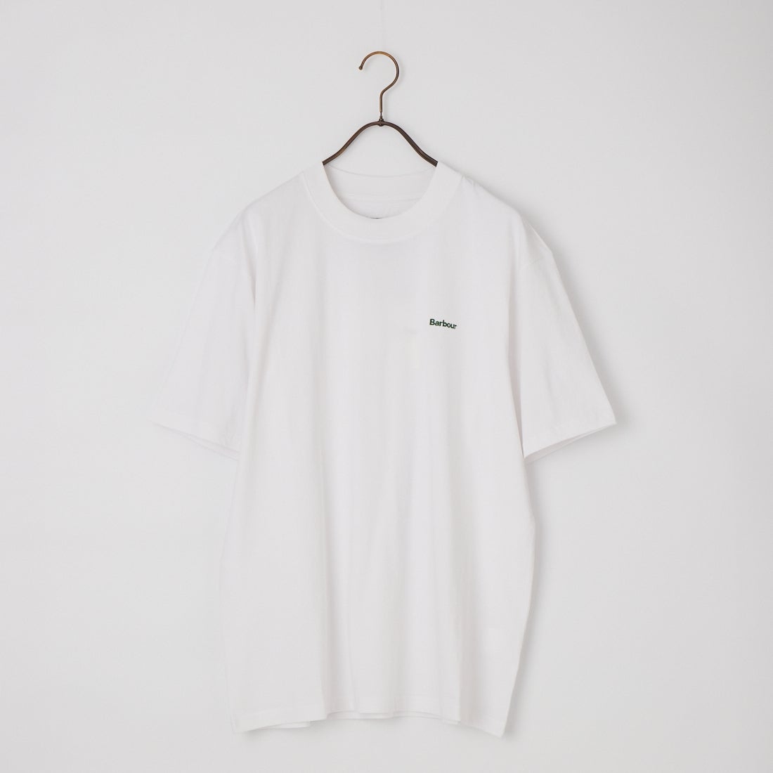 Barbour [バブアー] Dalton ワンポイント刺繍 ロゴTシャツ [MTS1678] WHITE
