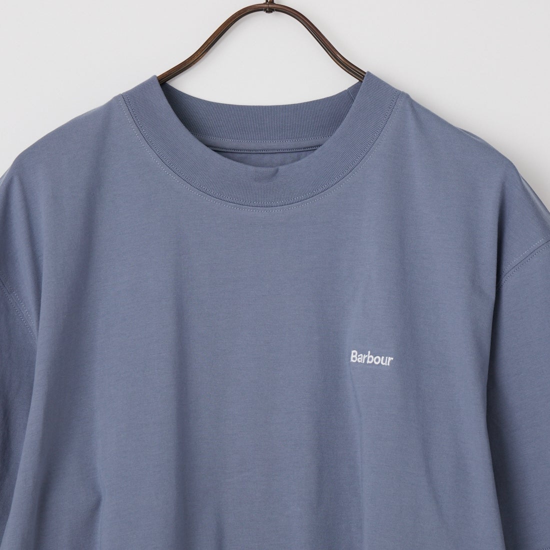 Barbour [バブアー] Dalton ワンポイント刺繍 ロゴTシャツ [MTS1678] WASHED BLU