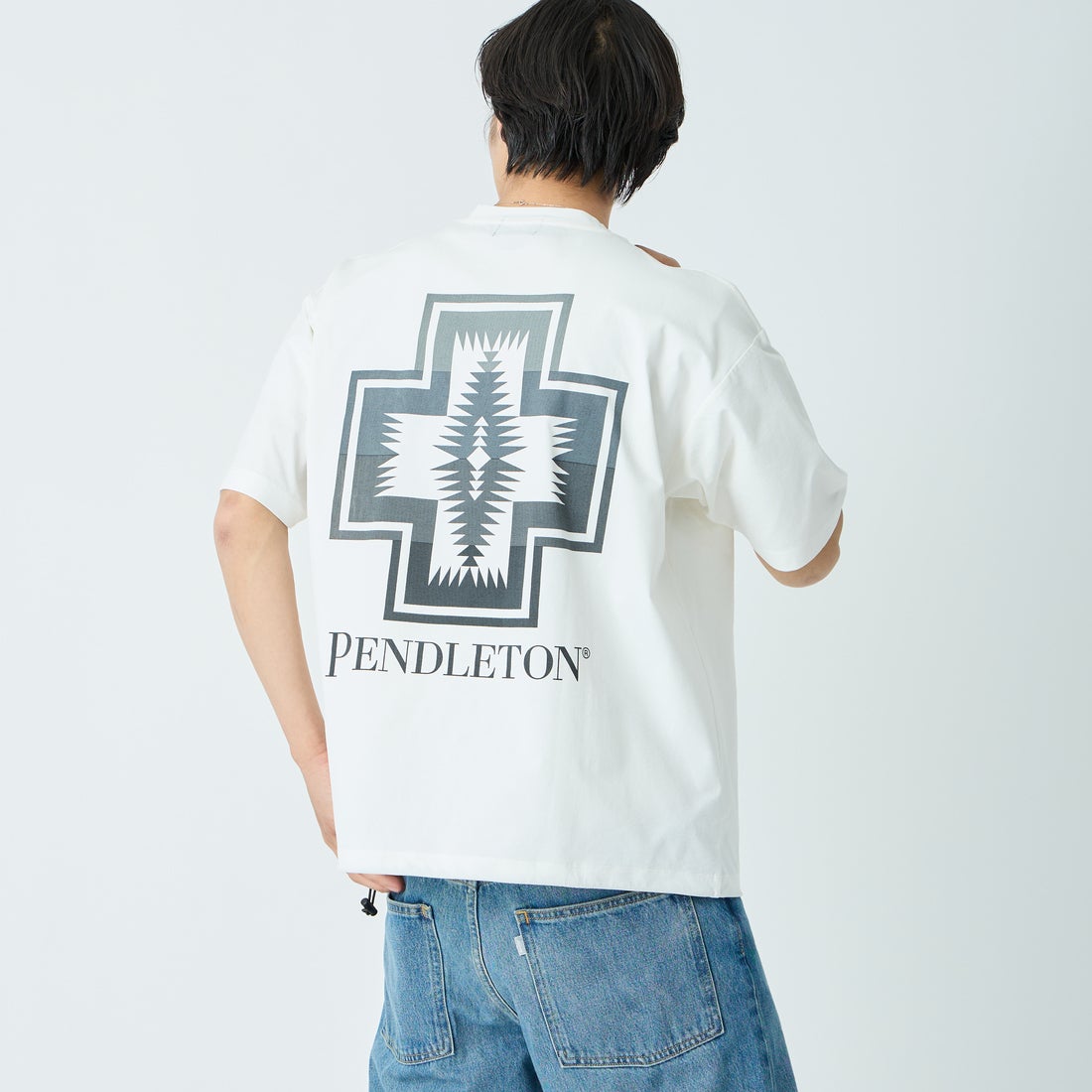 PENDLETON [ペンドルトン] 別注 ドローコード付き ネイティブ柄 バック