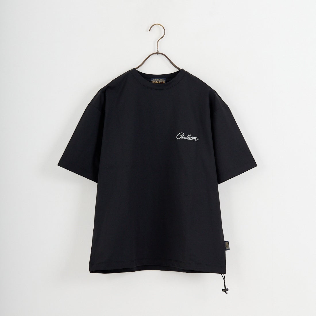 PENDLETON [ペンドルトン] 別注 ドローコード付き ネイティブ柄 バックプリントTシャツ [6275-4207-JF] BLACK
