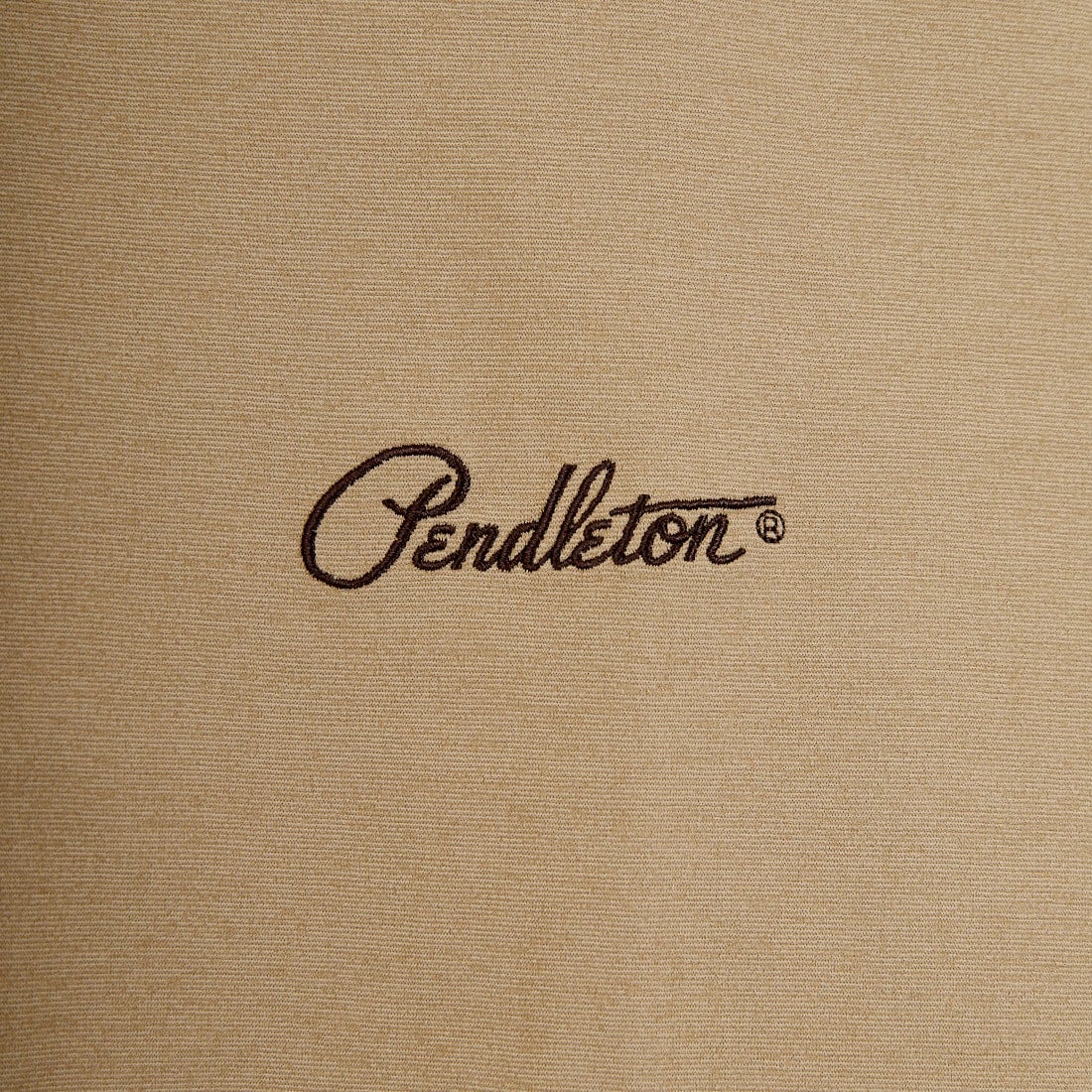 PENDLETON [ペンドルトン] 別注 ドローコード付き ネイティブ柄 バックプリントTシャツ [6275-4207-JF] TAN