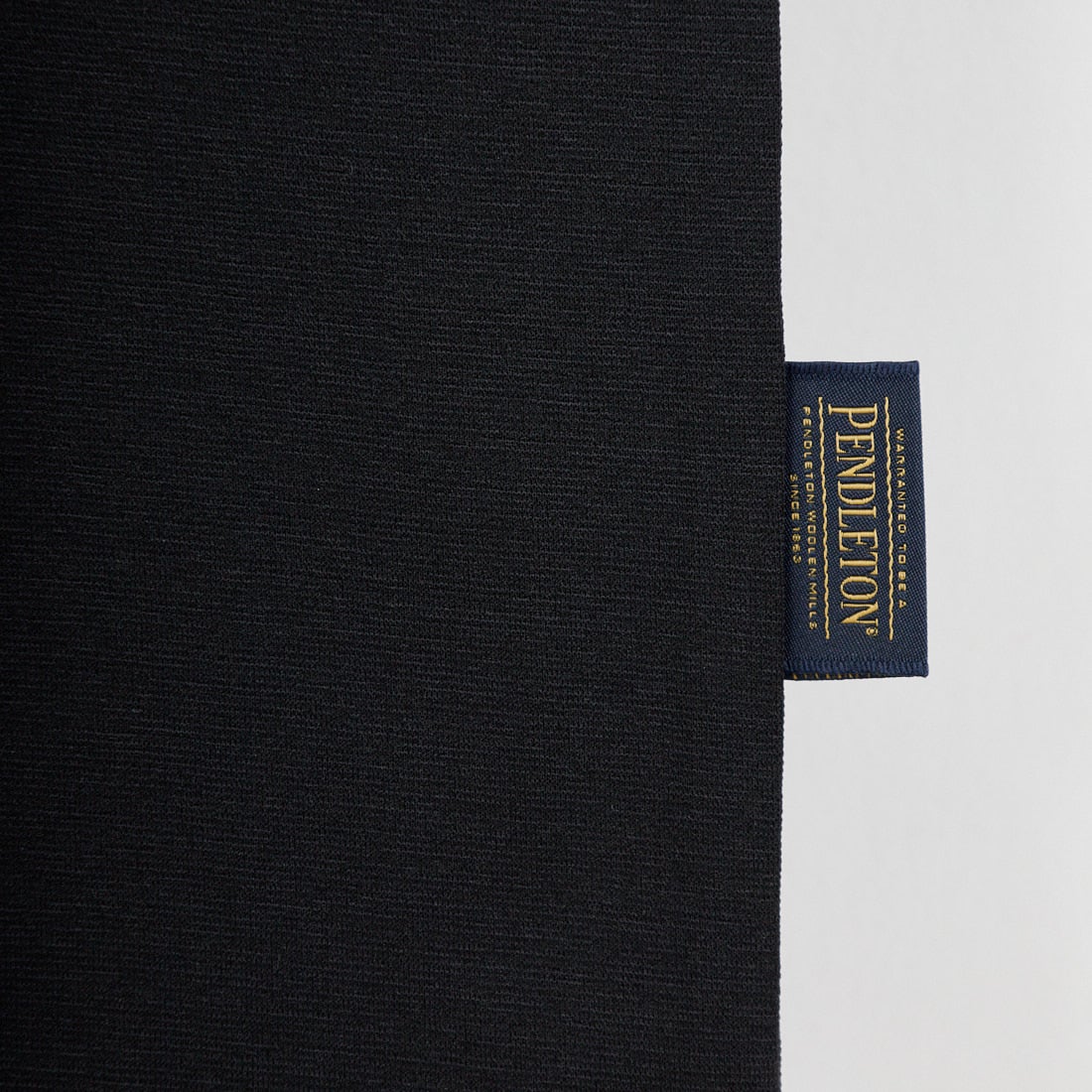 PENDLETON [ペンドルトン] 別注 ドローコード付き ネイティブ柄 バックプリントTシャツ [6275-4207-JF] BLACK