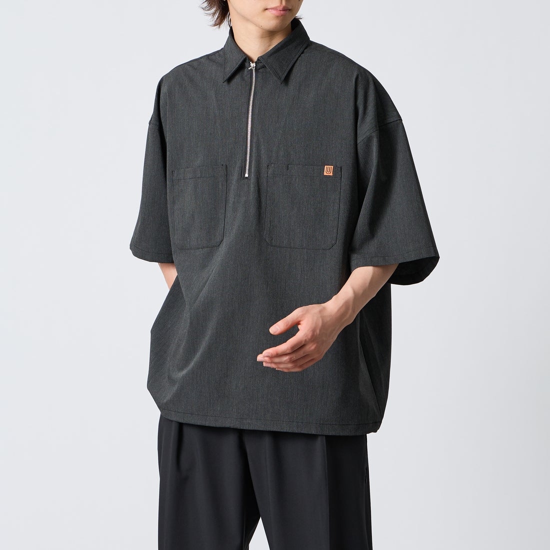 CHARCOAL&&モデル身長：177cm 着用サイズ：L&&