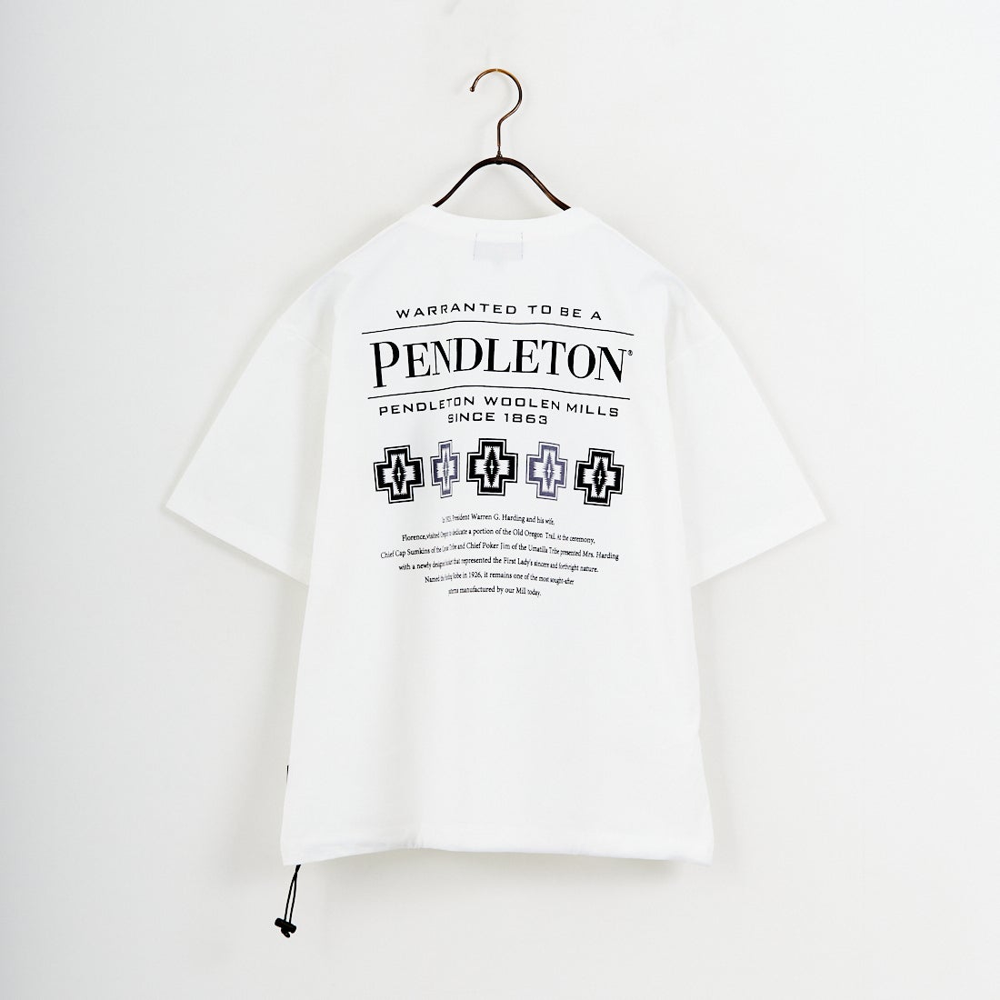 PENDLETON [ペンドルトン] 別注 ドローコード付き ヒストリーロゴ