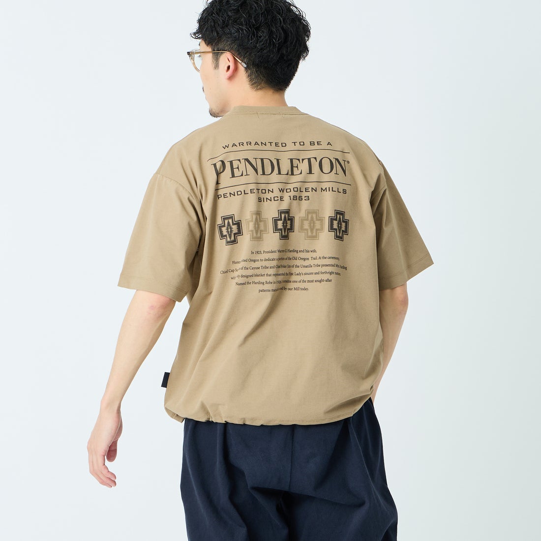 TAN&&モデル身長：168cm 着用サイズ：M&&