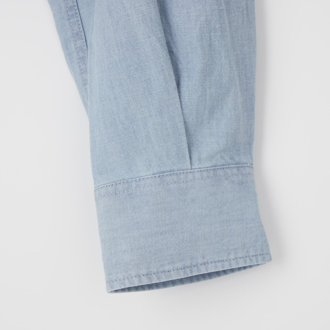 MAISON KITSUNE [メゾン キツネ] ベイビー フォックス クロップド シャツ [QW00402WC5006] 0434 PURE