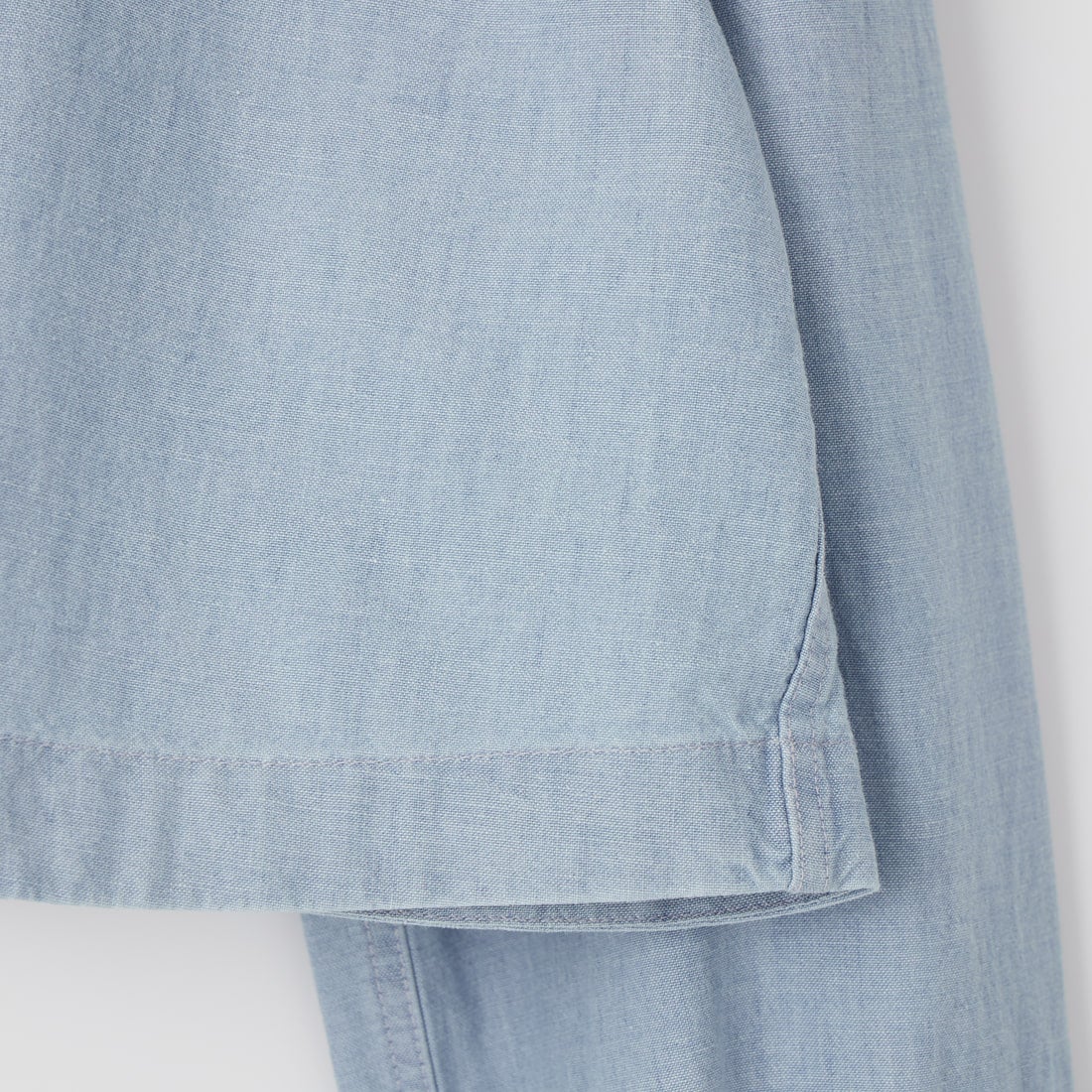 MAISON KITSUNE [メゾン キツネ] ベイビー フォックス クロップド シャツ [QW00402WC5006] 0434 PURE