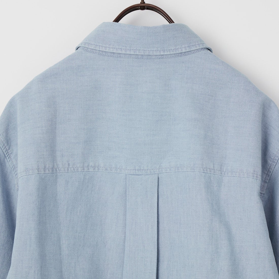 MAISON KITSUNE [メゾン キツネ] ベイビー フォックス クロップド シャツ [QW00402WC5006] 0434 PURE