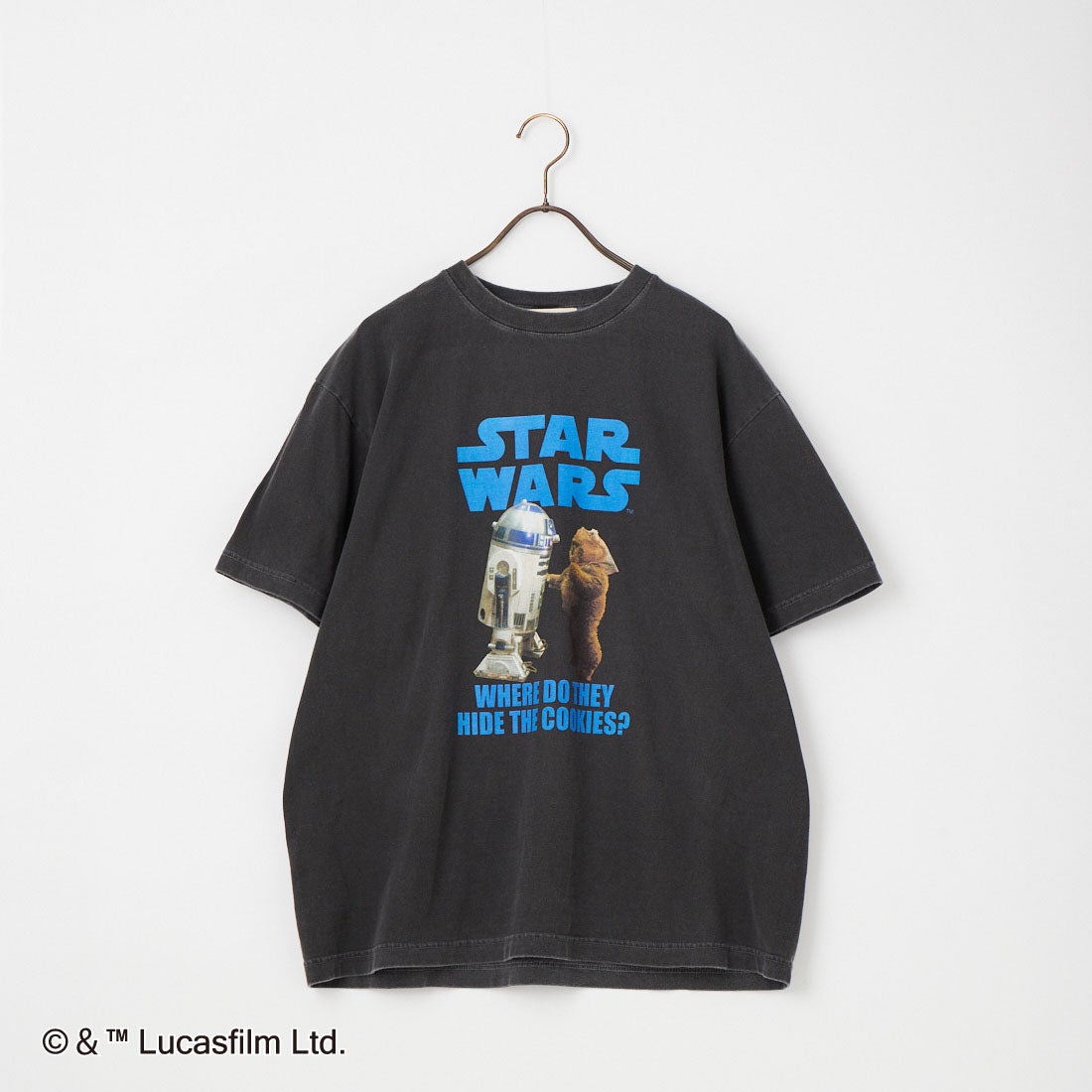 GOOD ROCK SPEED [グッドロックスピード] 別注 / STAR WARS / プリントTシャツ [INTN-074-JF] CHARCOAL