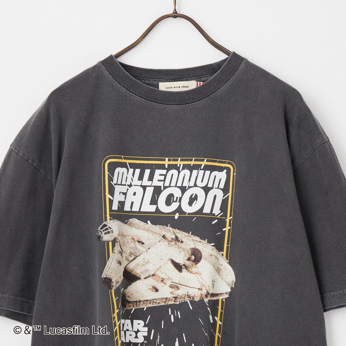 GOOD ROCK SPEED [グッドロックスピード] 別注 / STAR WARS / プリントTシャツ [INTN-075-JF] CHARCOAL