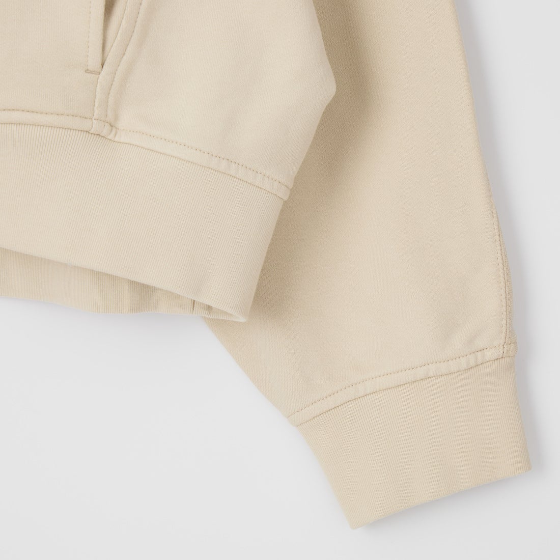 MAISON KITSUNE [メゾン キツネ] ベイビー フォックス オープン ポケット スウェットシャツ [QW00303KM0342] 0304 PELIC