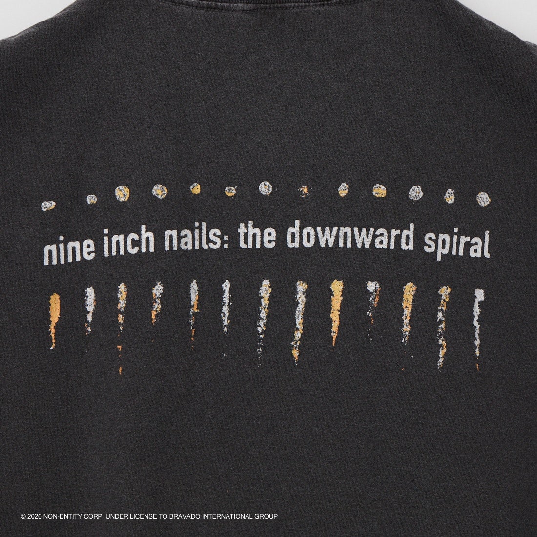 GOOD ROCK SPEED [グッドロックスピード] The Downward Spiral Tシャツ [26NIN003W] CHARCOAL