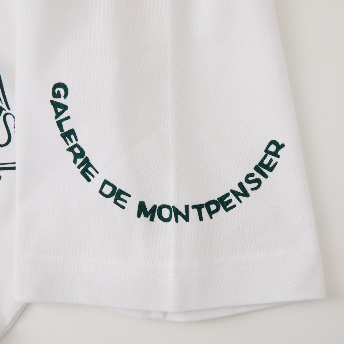 MAISON KITSUNE [メゾン キツネ] ART NOUVEAU STAMPS オーバーサイズ Tシャツ [QM00107KJ0119] P100 WHITE