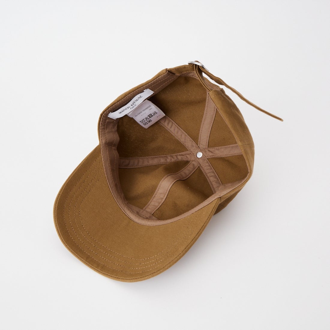 MAISON KITSUNE [メゾン キツネ] ベイビー フォックス キャップ [OW06108WB0026] 0490 TAUPE