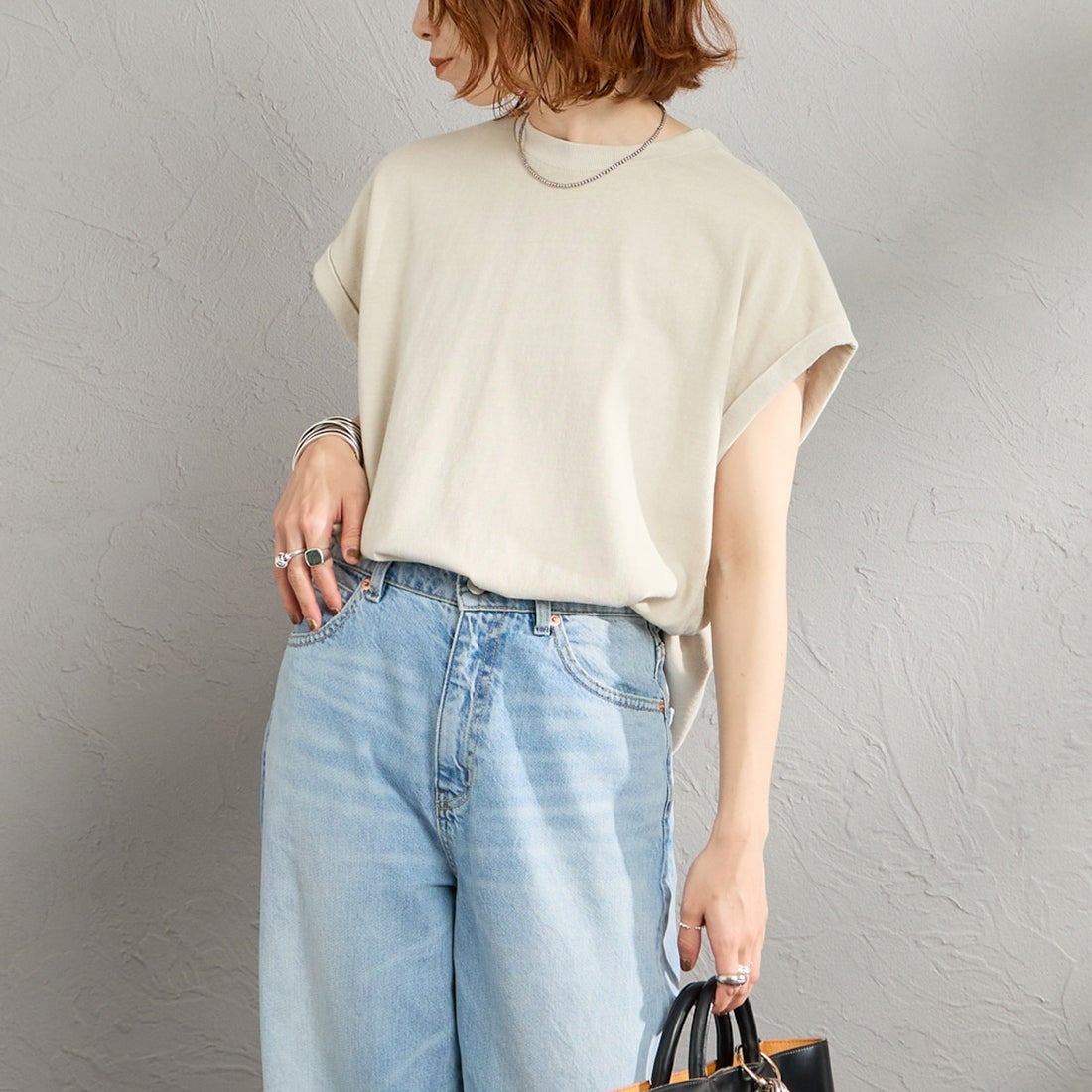 HARBOR MIS&&モデル身長：158cm 着用サイズ：F&&