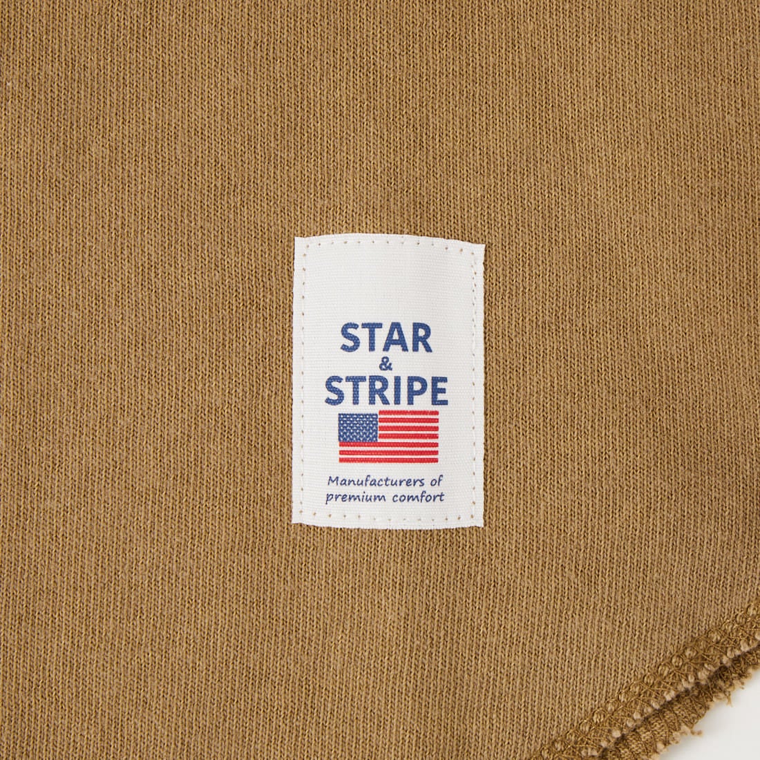 STAR&STRIPE [スターアンドストライプ] 別注 カットオフ ラウンドヘム ロールアップTシャツ [SSMD-213-JF] COCA MOCHA