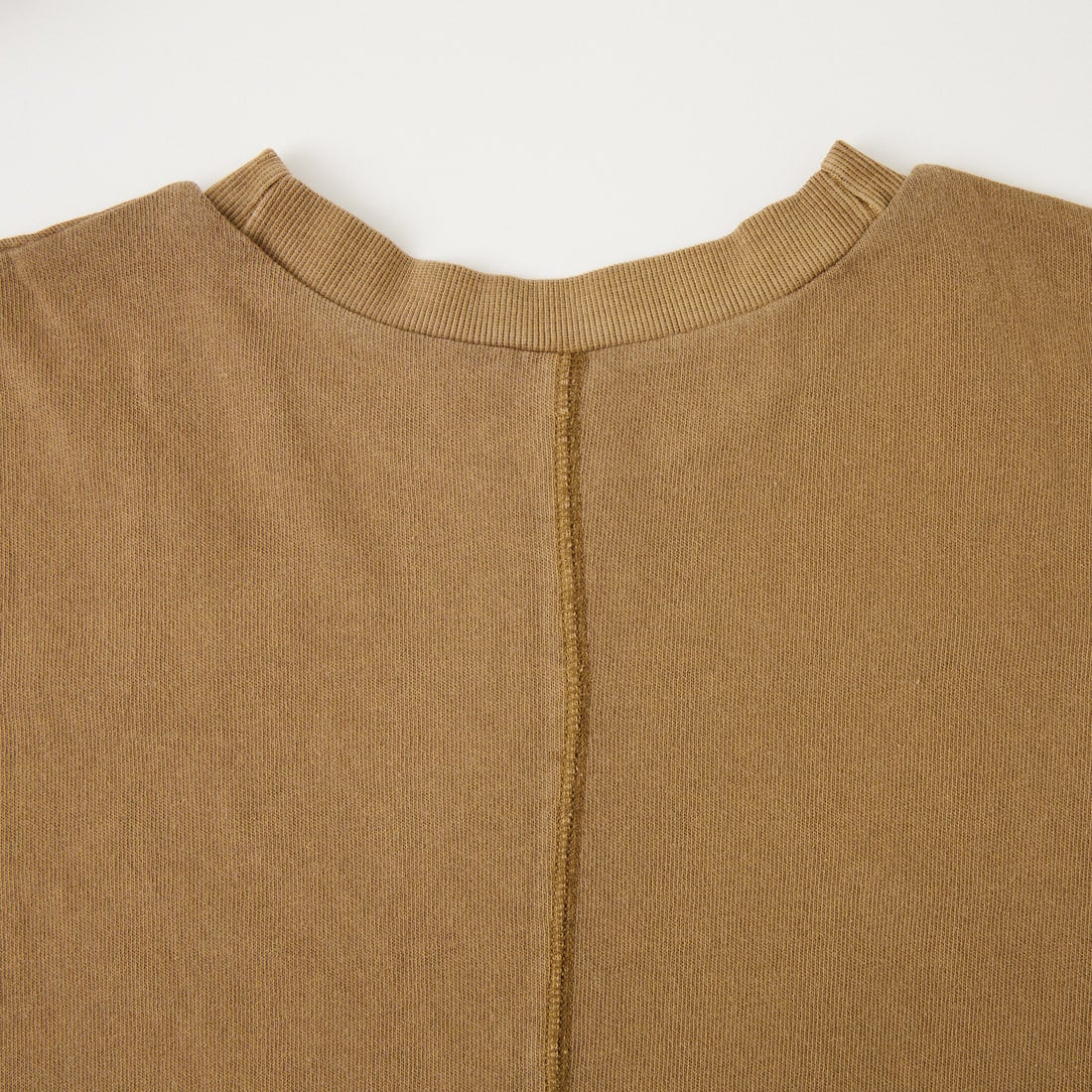 STAR&STRIPE [スターアンドストライプ] 別注 カットオフ ラウンドヘム ロールアップTシャツ [SSMD-213-JF] COCA MOCHA