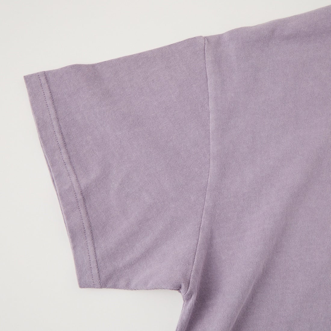 STAR&STRIPE [スターアンドストライプ] 別注 カットオフ ショート丈ワイドシルエットTシャツ [SSMD-095-JF] LAVENDER