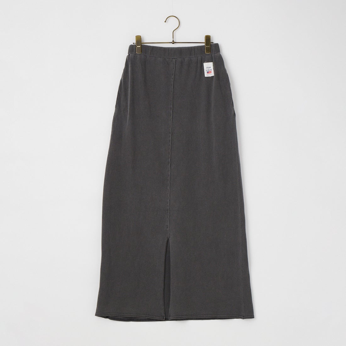 STAR&STRIPE [スターアンドストライプ] 別注 カットオフ マキシ丈フレアスカート [SSMD-197-JF] ANTHRACITE