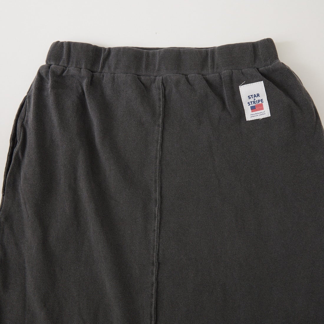 STAR&STRIPE [スターアンドストライプ] 別注 カットオフ マキシ丈フレアスカート [SSMD-197-JF] ANTHRACITE