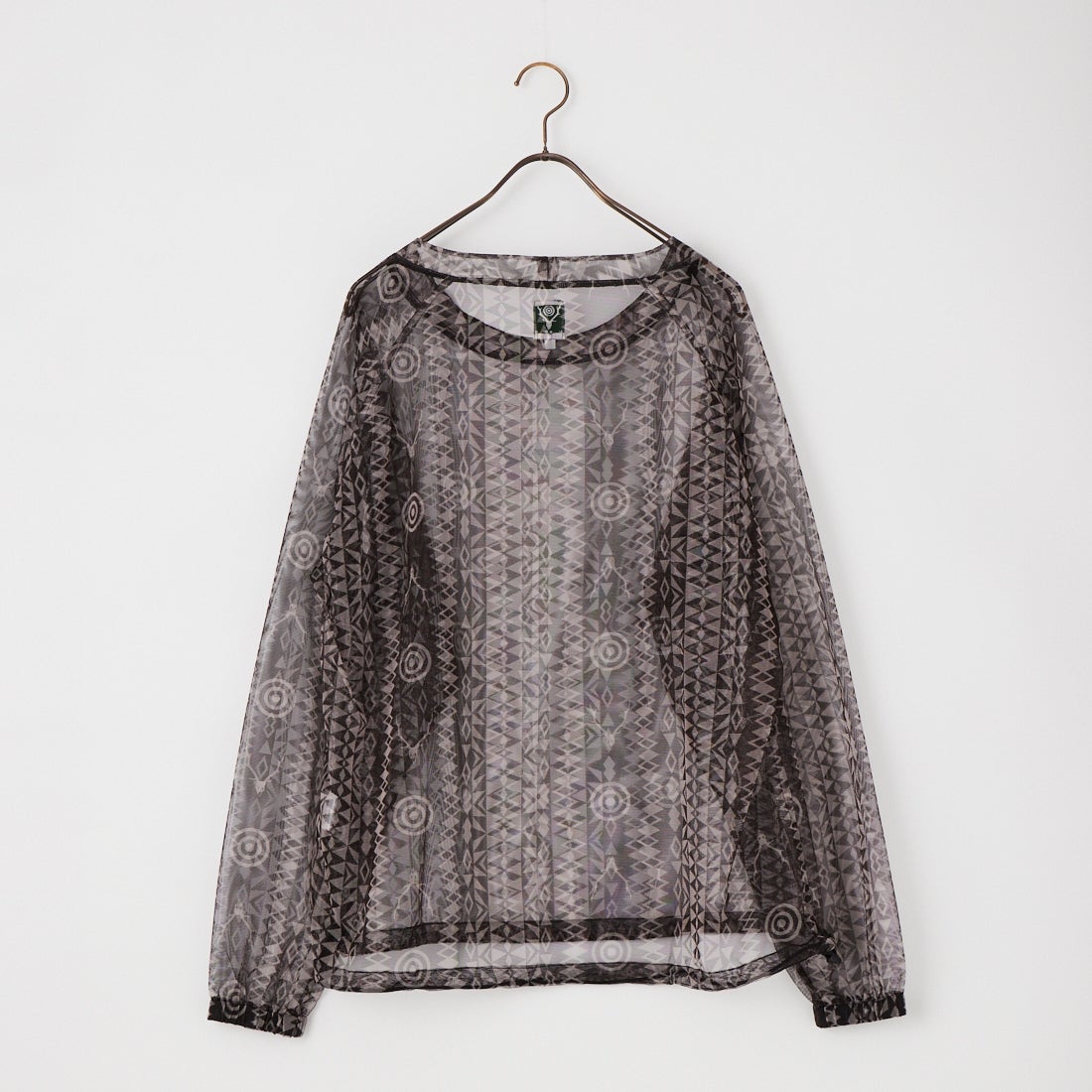 South2West8 [サウスツーウエストエイト] ブッシュクルーネックメッシュTシャツ [SX632] A NATIVE S