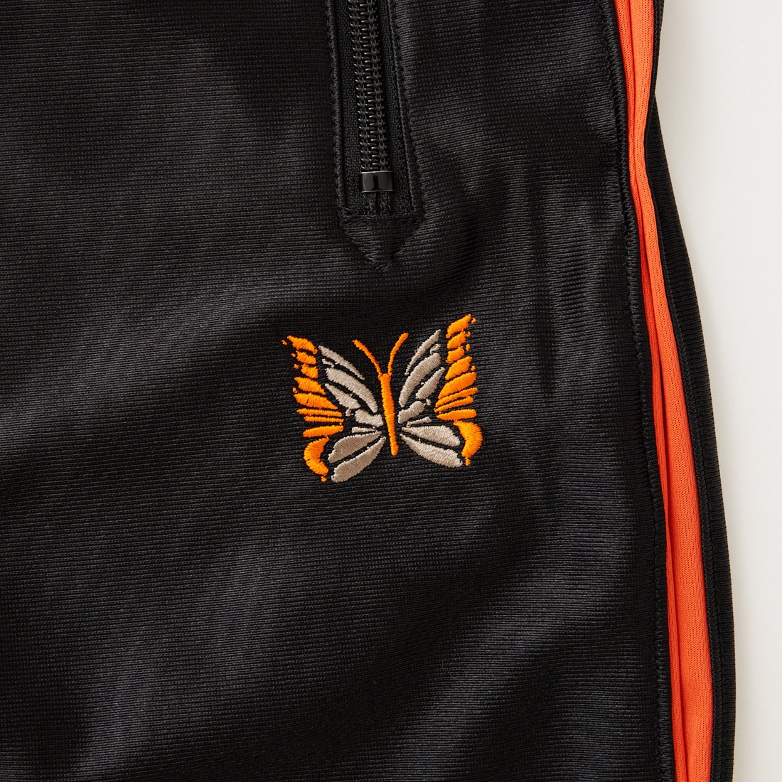 Needles [ニードルズ] トリコットサテントラックパンツ [SX218] B BLACK