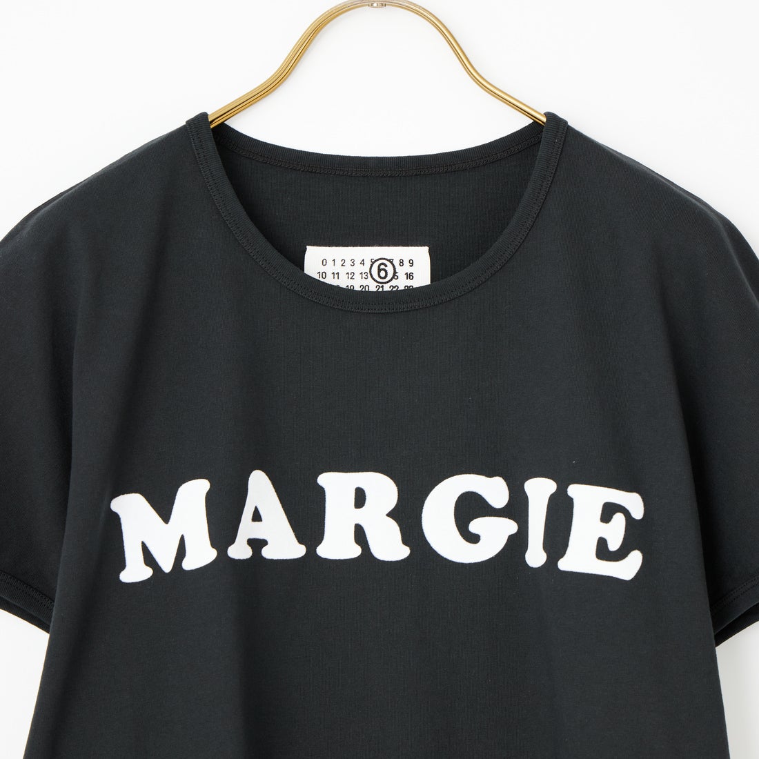 MM6 Maison Margiela [エムエムシックス メゾン マルジェラ] ショートスリーブロゴTシャツ [S62GD0212-M20108] 900 BLACK