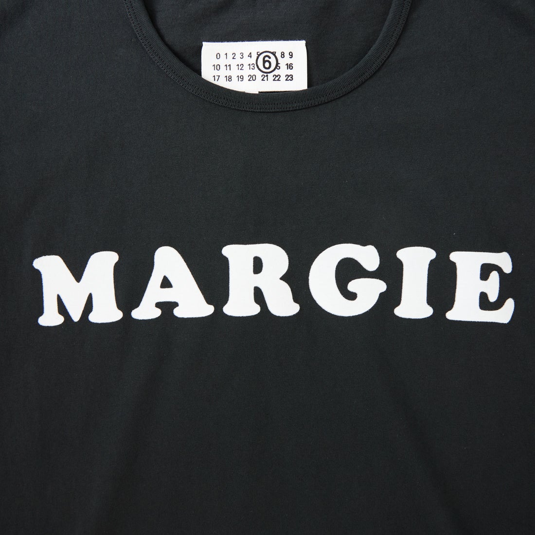 MM6 Maison Margiela [エムエムシックス メゾン マルジェラ] ショートスリーブロゴTシャツ [S62GD0212-M20108] 900 BLACK
