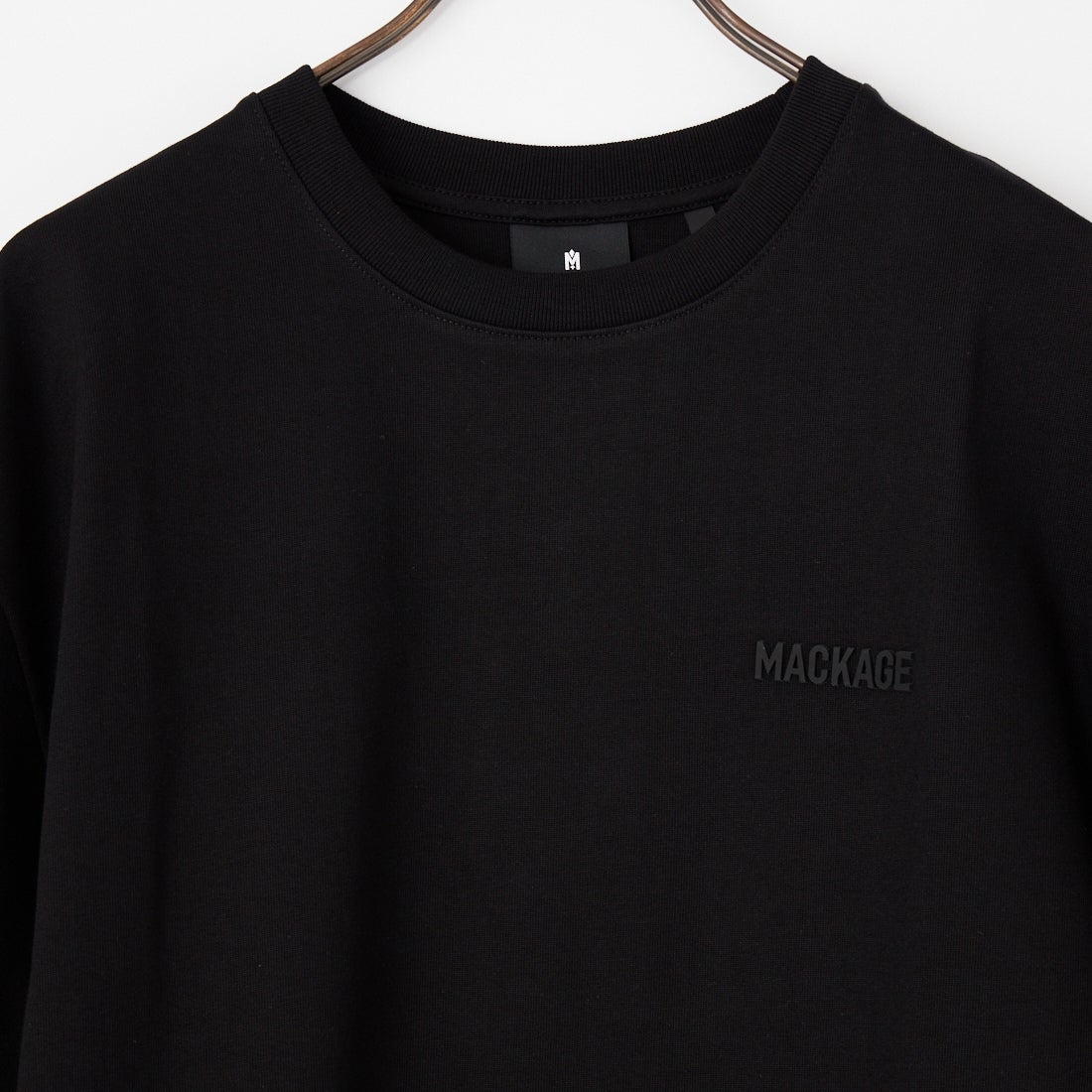 MACKAGE [マッカージュ] R クルーネックTシャツ [10861708] BLACK