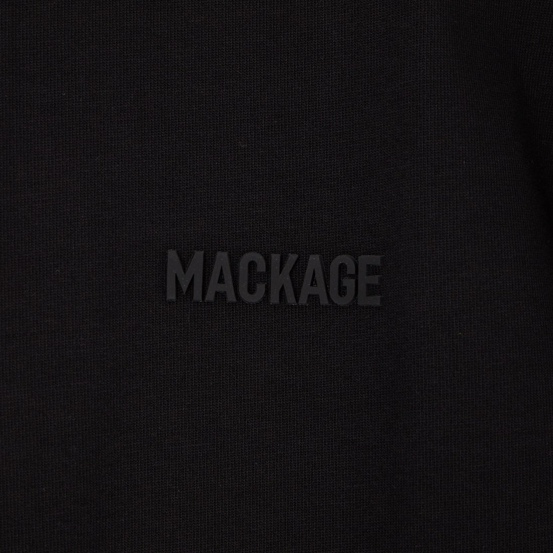 MACKAGE [マッカージュ] R クルーネックTシャツ [10861708] BLACK
