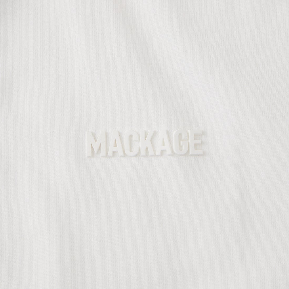 MACKAGE [マッカージュ] R クルーネックTシャツ [10861708] WHITE