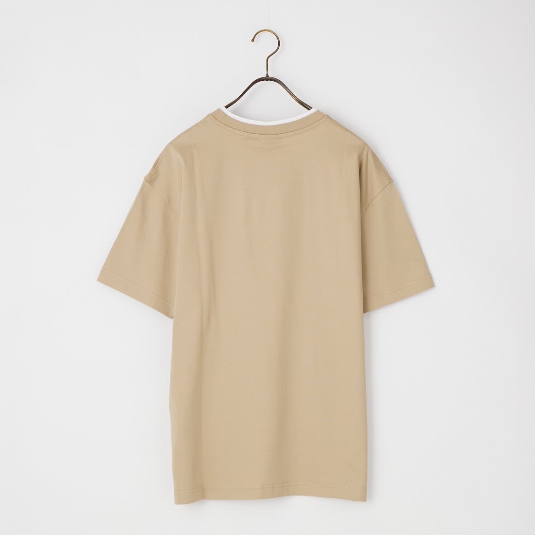 MACKAGE [マッカージュ] MNV ダブルクルーネックTシャツ [10861707] TAUPE-WHIT