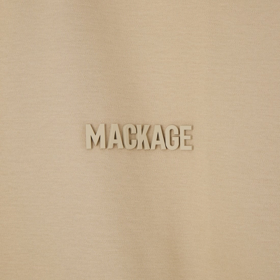 MACKAGE [マッカージュ] MNV ダブルクルーネックTシャツ [10861707] TAUPE-WHIT