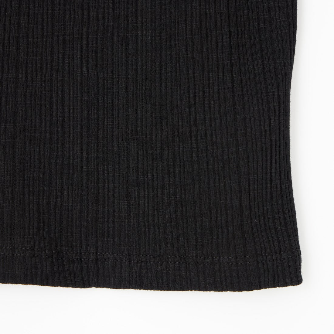 Jeans Factory Clothes [ジーンズファクトリークローズ] ボートネックノースリーブリブTシャツ [JFS-C092] BLACK
