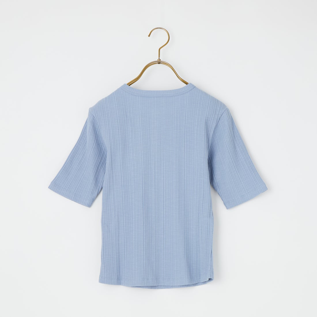 Jeans Factory Clothes [ジーンズファクトリークローズ] ヘンリーネックリブTシャツ [JFS-C091] SAX