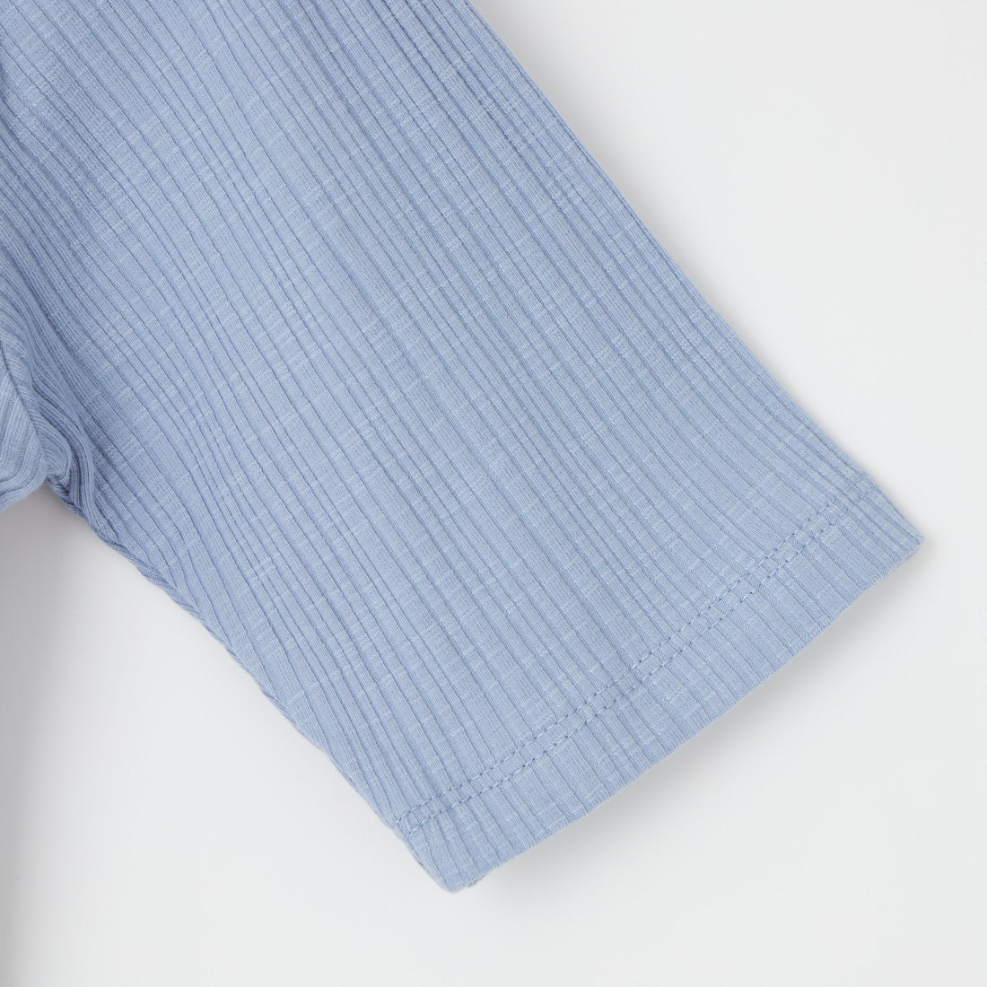 Jeans Factory Clothes [ジーンズファクトリークローズ] ヘンリーネックリブTシャツ [JFS-C091] SAX