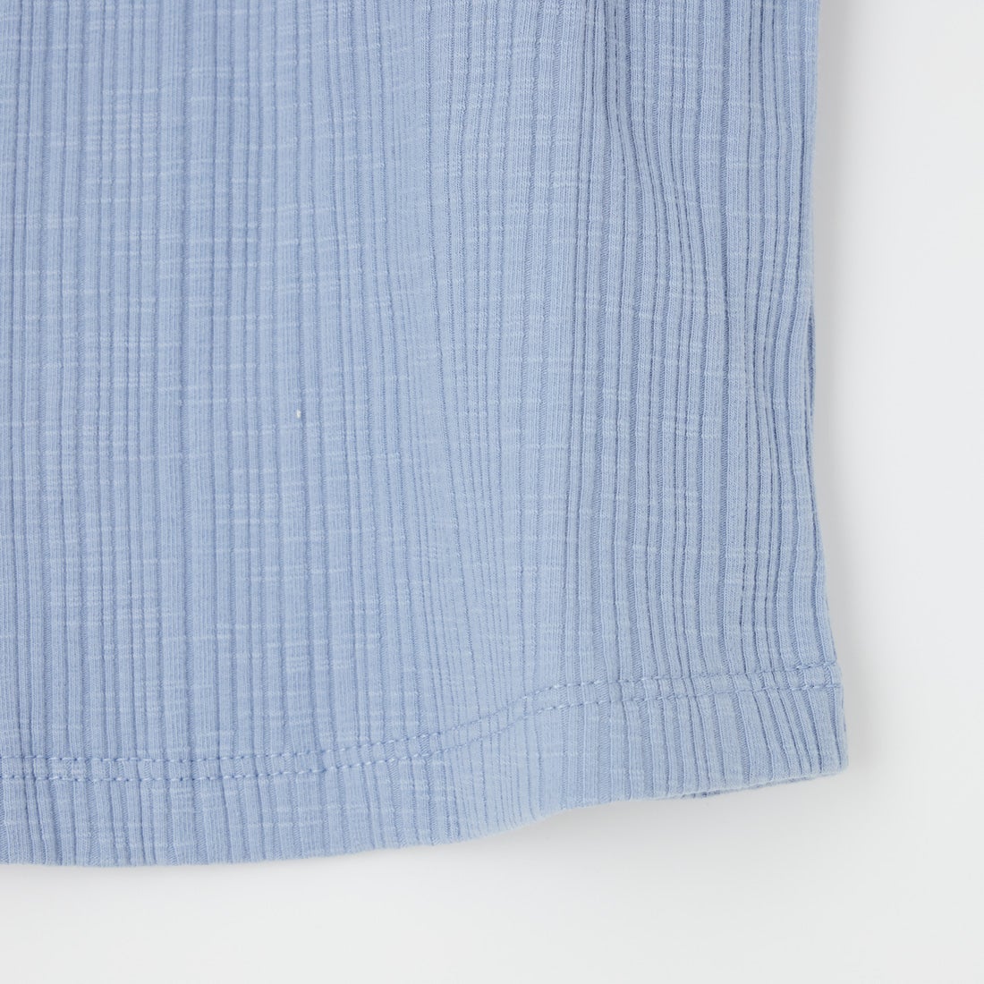 Jeans Factory Clothes [ジーンズファクトリークローズ] ヘンリーネックリブTシャツ [JFS-C091] SAX