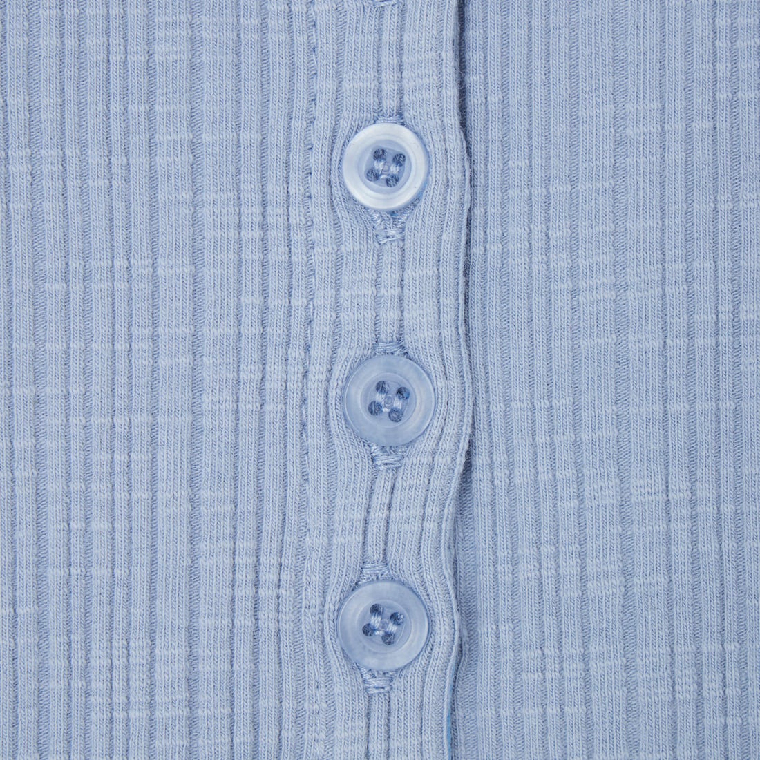 Jeans Factory Clothes [ジーンズファクトリークローズ] ヘンリーネックリブTシャツ [JFS-C091] SAX