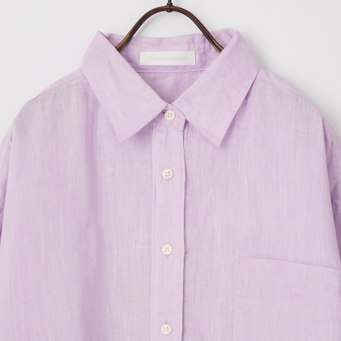 Jeans Factory Clothes [ジーンズファクトリークローズ] リネンロングスリーブシャツ [LFE102] 620 ﾗﾍﾞﾝﾀﾞ