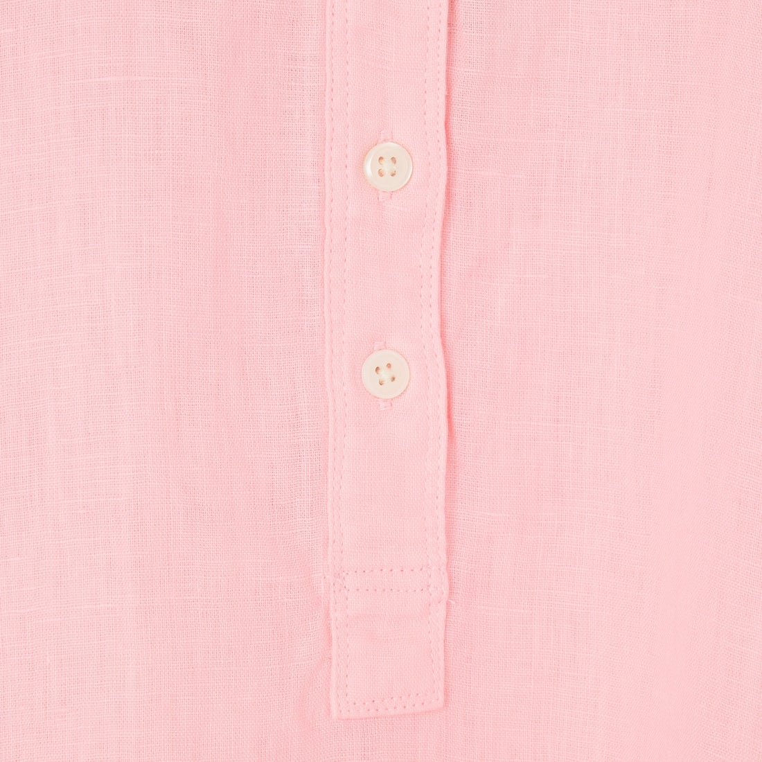 Jeans Factory Clothes [ジーンズファクトリークローズ] リネンヘンリーネックシャツ [LFE103] 110 ﾋﾟﾝｸ