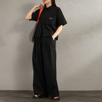 09 BLACK&&モデル身長：160cm 着用サイズ：F&&