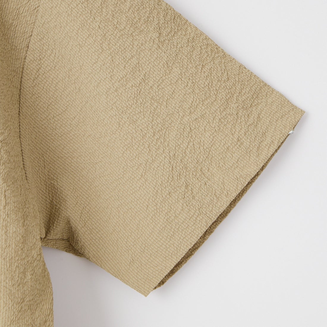 THOUSAND MILE [サウザンド マイル] 別注 シアサッカー サマーバケーション ワイドパンツセットアップ [TM261SS50812-JF] 23 BEIGE