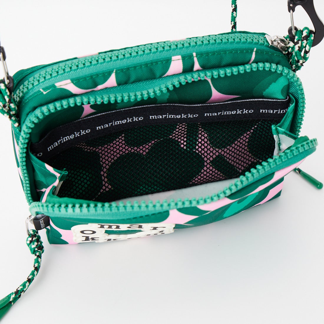 marimekko [マリメッコ] Iloisa Mini Unikko ショルダーバッグ [52263-6-95592] 47 ｸﾞﾘｰﾝ