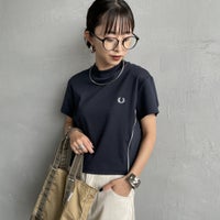 608 NAVY&&モデル身長：150cm 着用サイズ：10&&