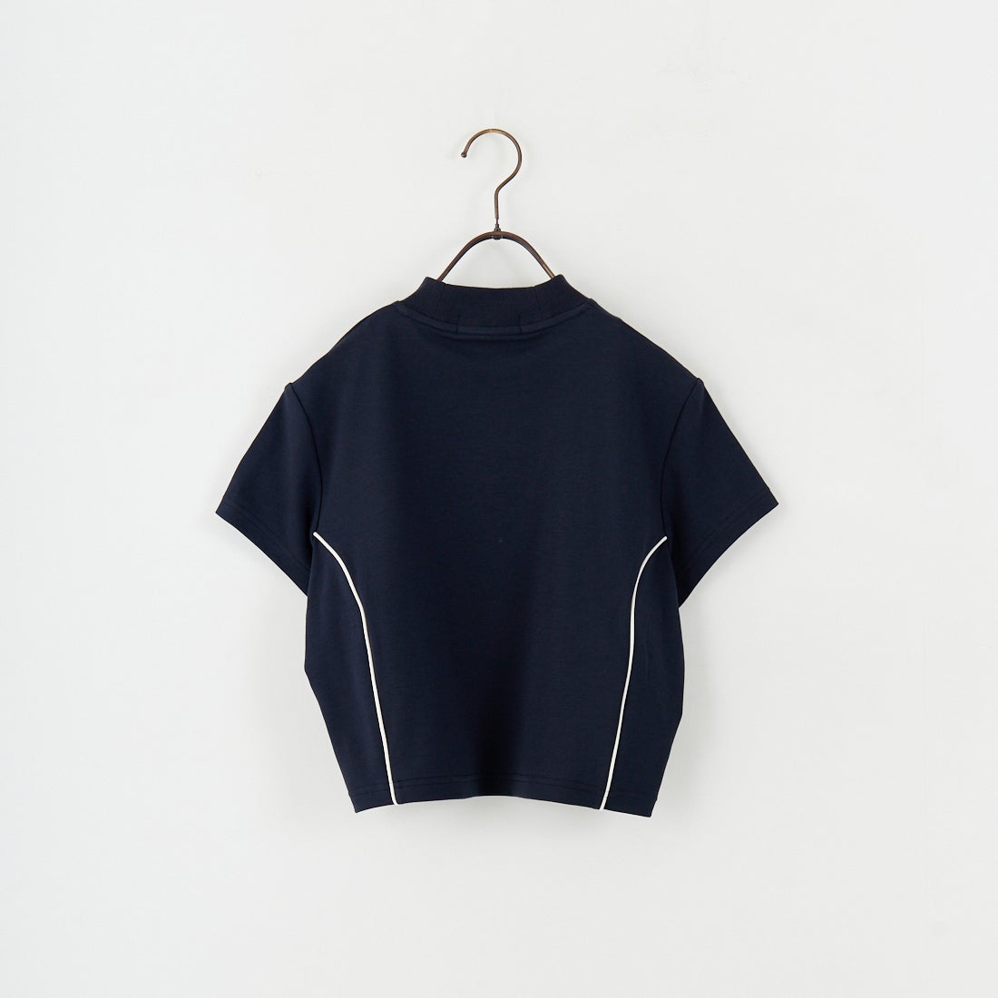 FRED PERRY [フレッドペリー] パイピングシームモックネックTシャツ [G2165] 608 NAVY