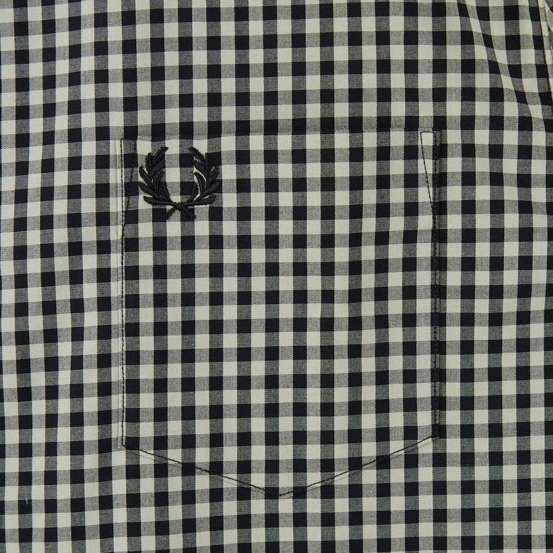 FRED PERRY [フレッドペリー] ギンガムショートスリーブシャツ [M2435] M37 SEAGRA