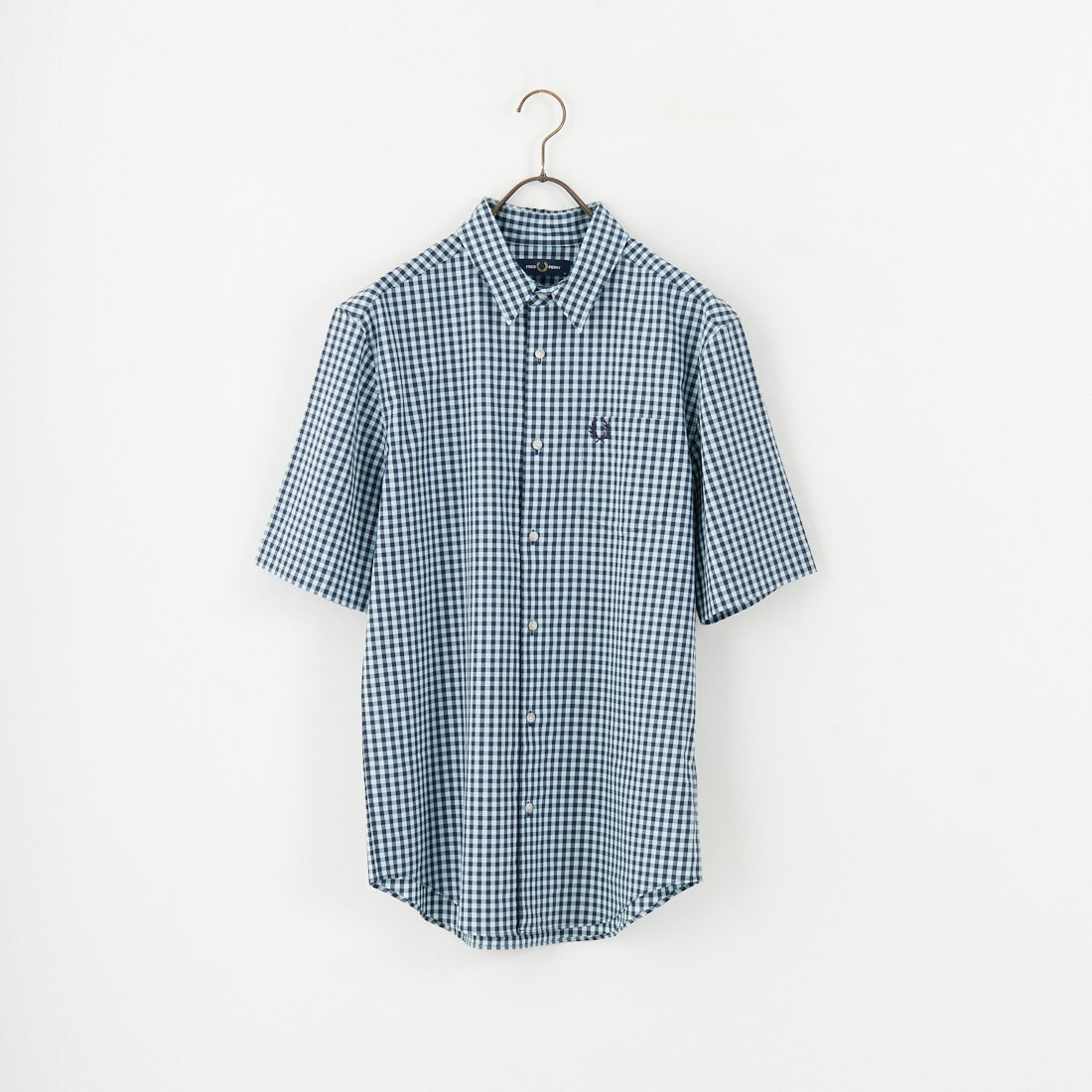 FRED PERRY [フレッドペリー] ギンガムショートスリーブシャツ [M2435] 24A BALL B