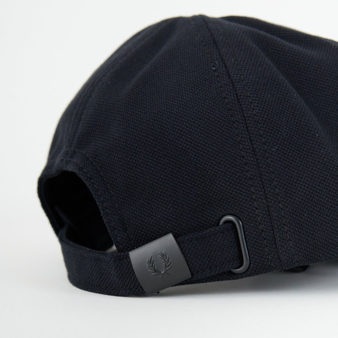 FRED PERRY [フレッドペリー] ピケクラシックキャップ [HW2295] U12 BLK/DR